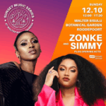Zonke And Simmy Light Up The Sunset Music Series A Walter Sisulu Gardens