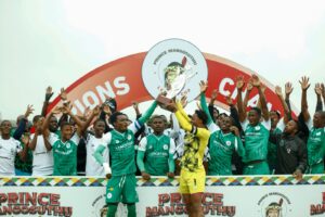 Raining champions of Prince Mangosuthu legacy Cup 