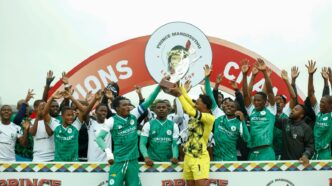 Raining champions of Prince Mangosuthu legacy Cup